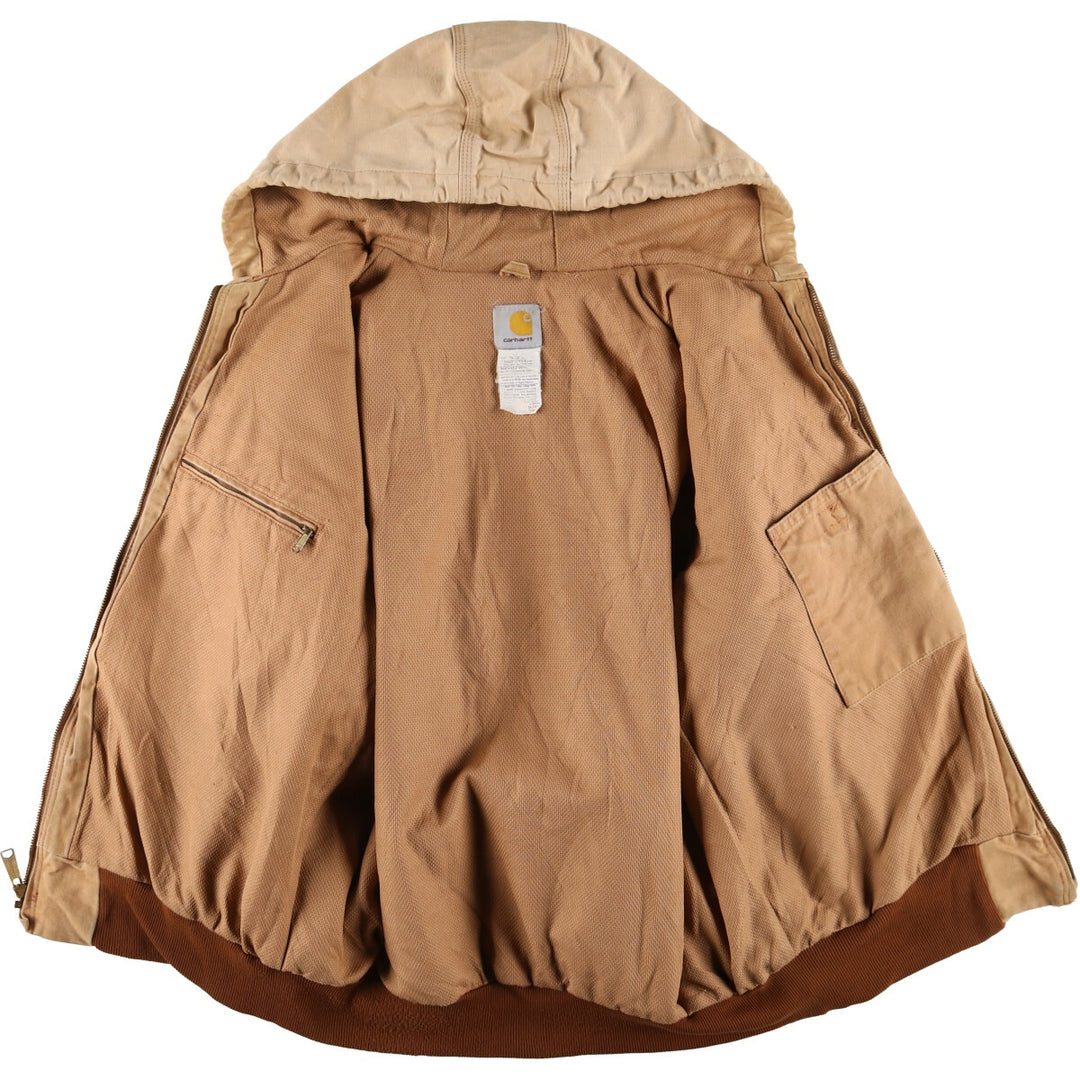 Carhartt Active Jacket Duck Full Zip Parka Made in USA Men's XL /evb009302