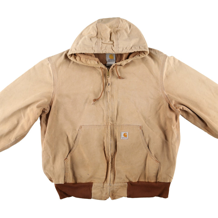 Carhartt Active Jacket Duck Full Zip Parka Made in USA Men's XL /evb009302