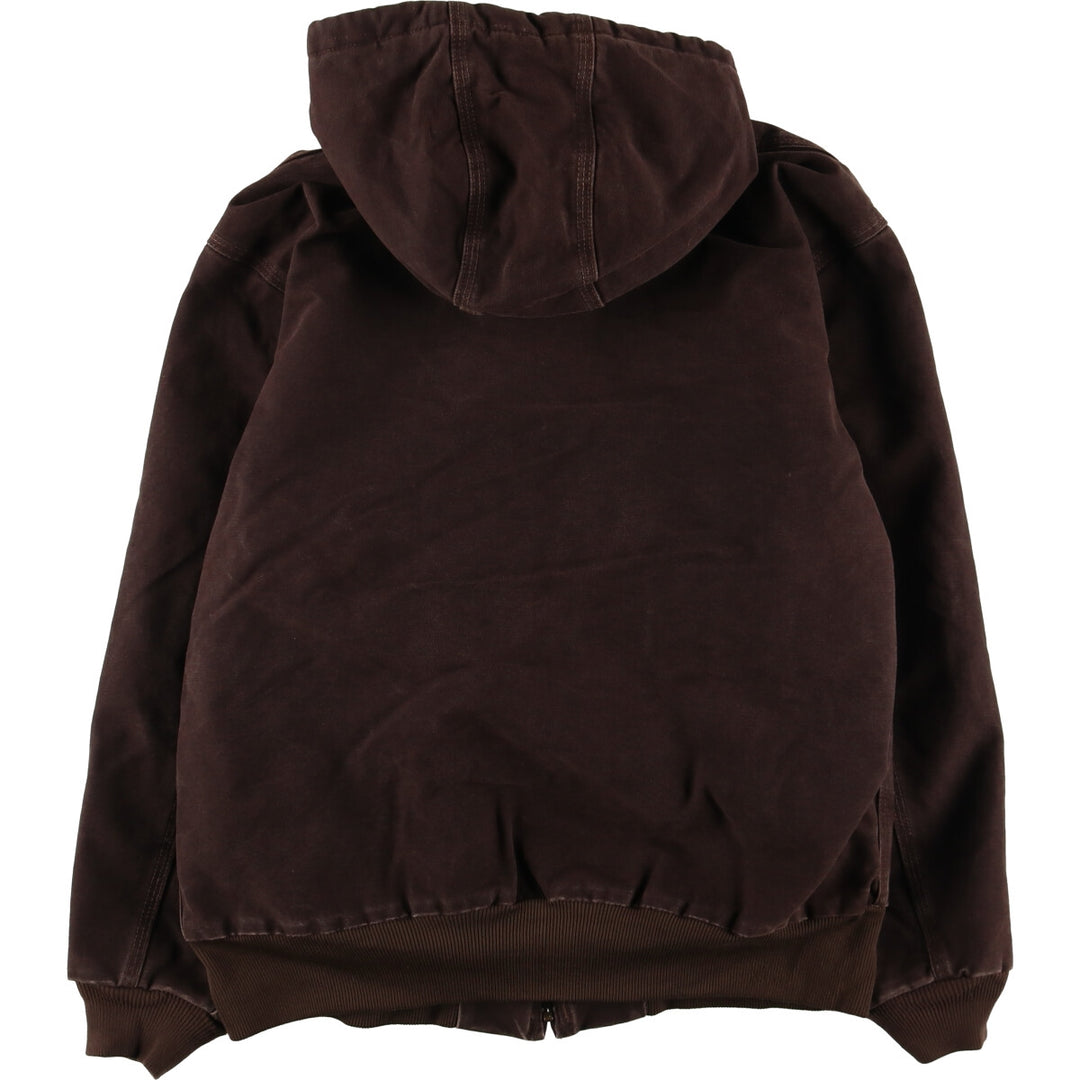 Carhartt FOR WOMEN Active Jacket Duck Full Zip Parka Women's XL cotton brown type Vintage Second Hand