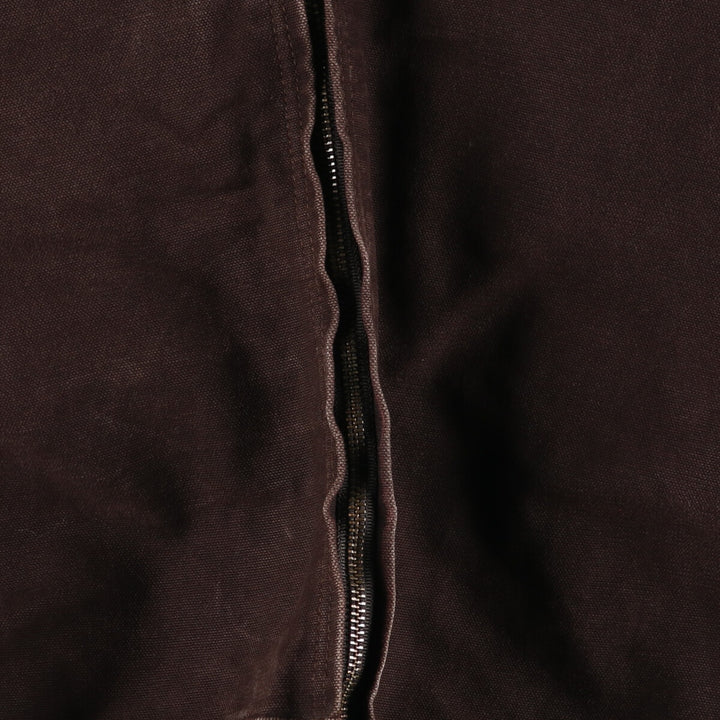 Carhartt FOR WOMEN Active Jacket Duck Full Zip Parka Women's XL cotton brown type Vintage Second Hand