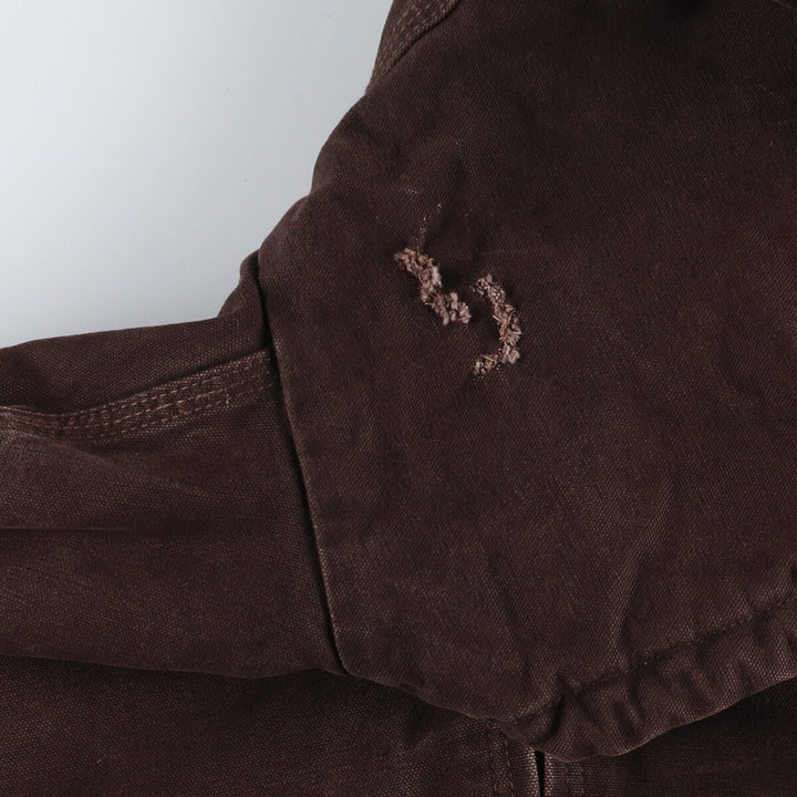 Carhartt FOR WOMEN Active Jacket Duck Full Zip Parka Women's XL cotton brown type Vintage Second Hand