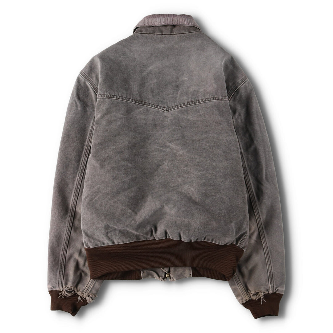 00'S Carhartt Santa Fe Jacket Duck Work Blouson Men's L size /evb009315