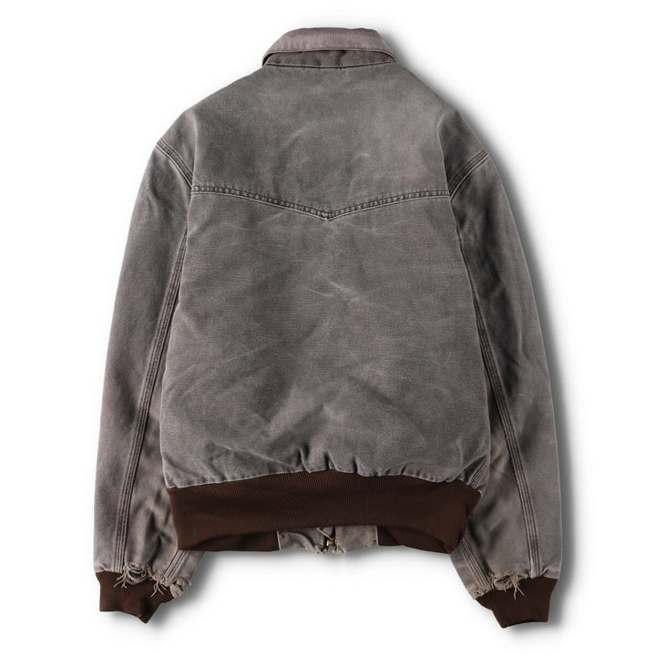 00'S Carhartt Santa Fe Jacket Duck Work Blouson Men's L size /evb009315