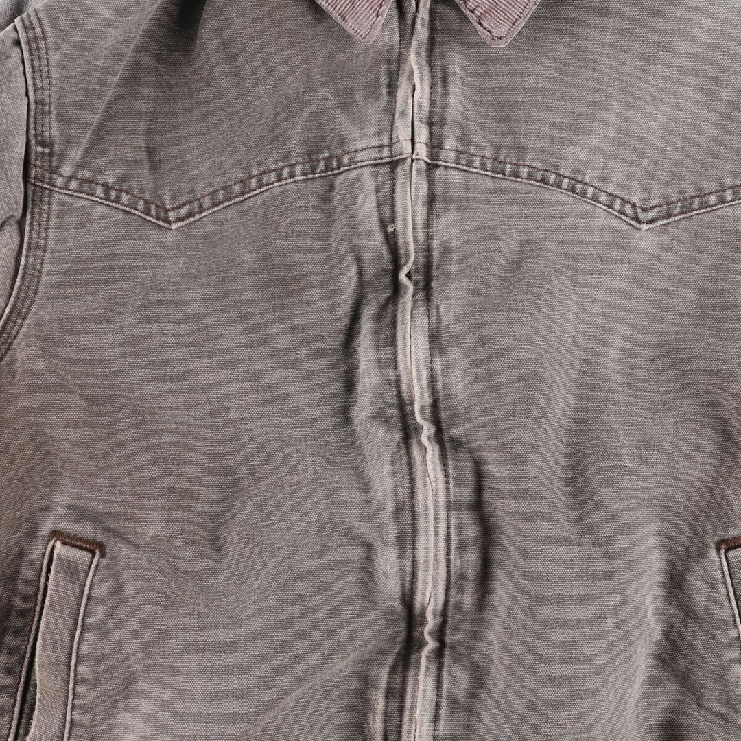 00'S Carhartt Santa Fe Jacket Duck Work Blouson Men's L size /evb009315