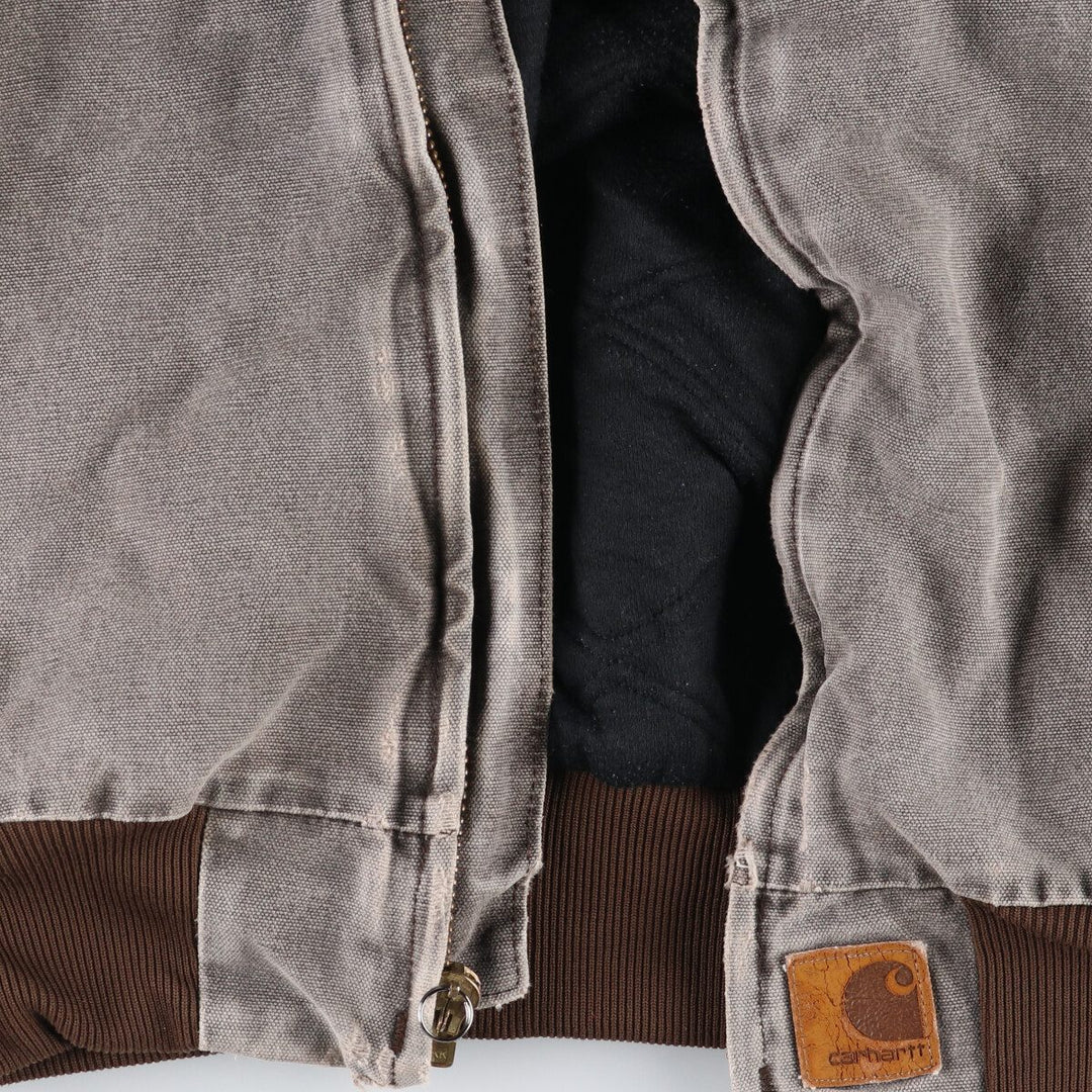 00'S Carhartt Santa Fe Jacket Duck Work Blouson Men's L size /evb009315