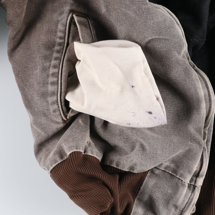 00'S Carhartt Santa Fe Jacket Duck Work Blouson Men's L size /evb009315