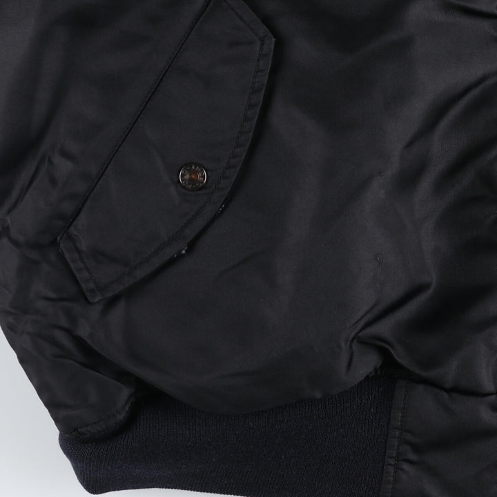 90'S Ralph Lauren POLO SPORT MA-1 type military flight jacket, men's XL equivalent, vintage /evb009361