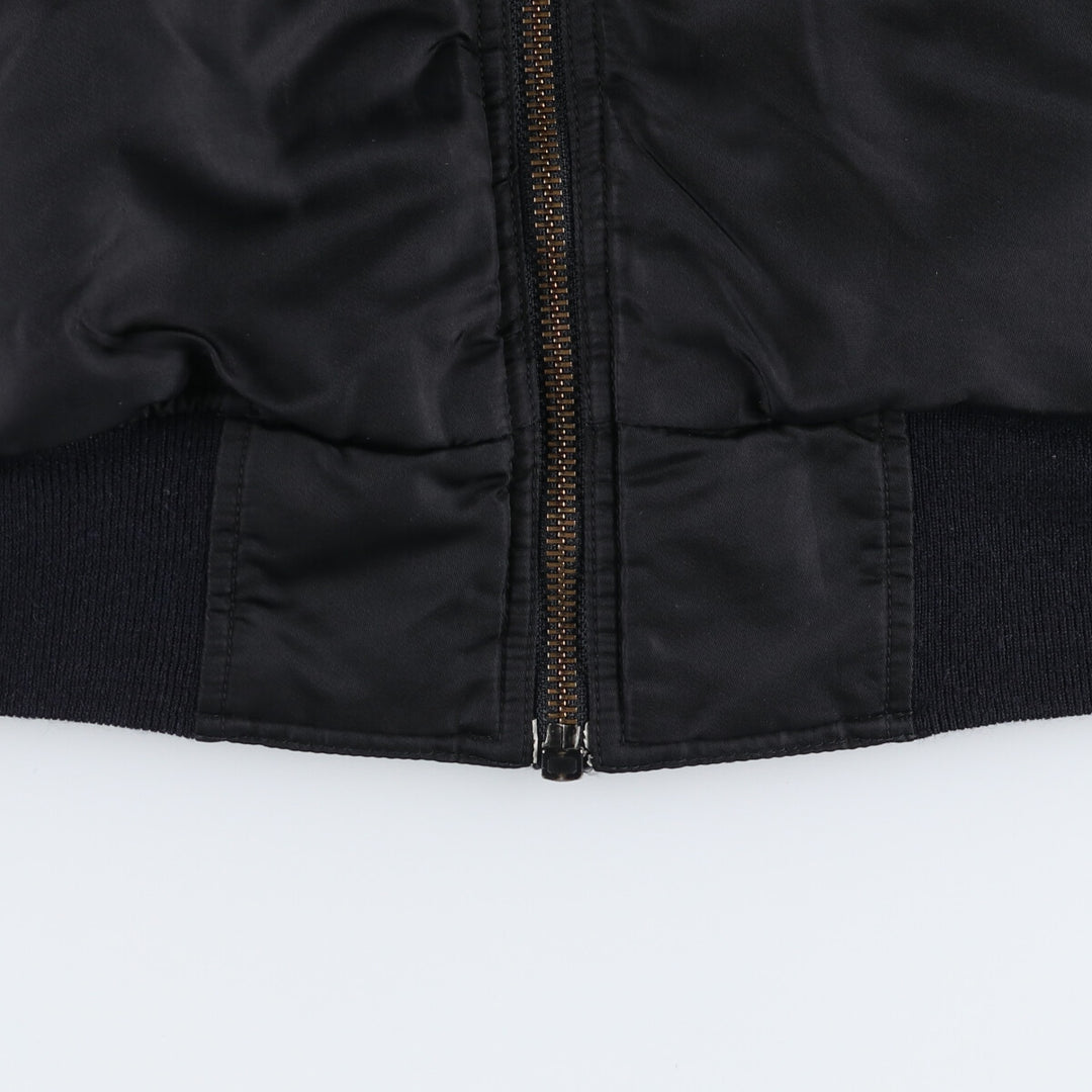 90'S Ralph Lauren POLO SPORT MA-1 type military flight jacket, men's XL equivalent, vintage /evb009361