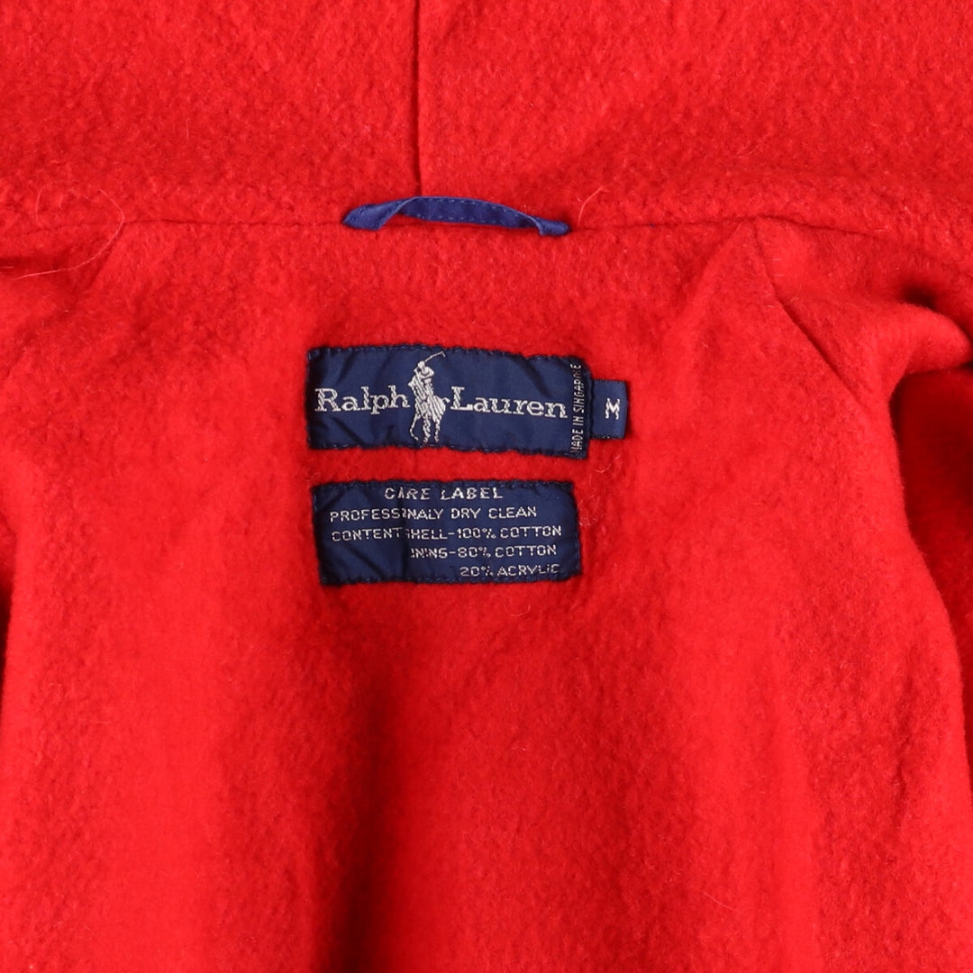 90'S Ralph Lauren Cookie Patch Cotton Hoodie Men's M Size Vintage /evb009364