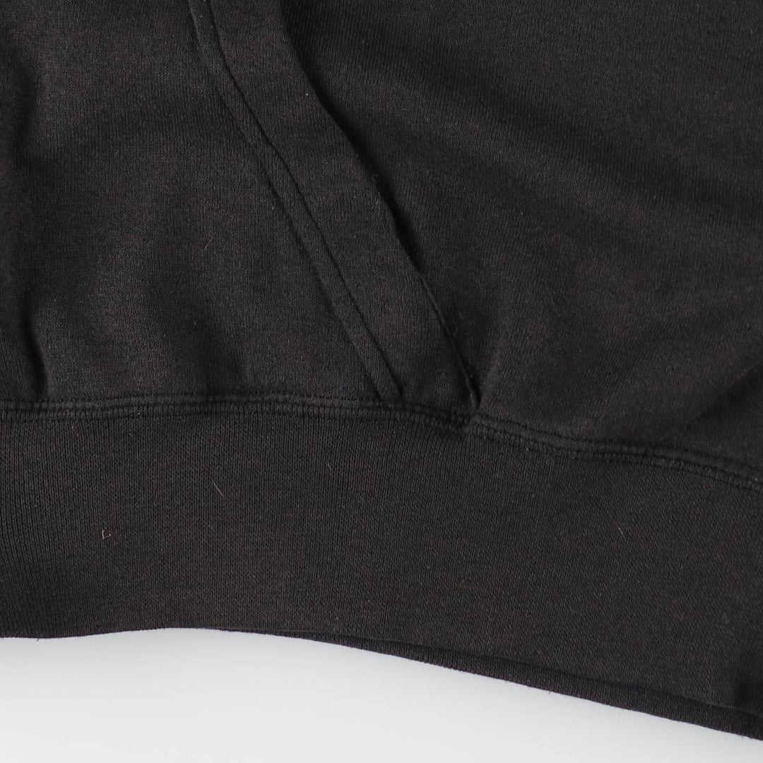 Big size 90'S Harley Davidson fire pattern sweat full zip hoodie made in USA men's XXXL equivalent /evb009370