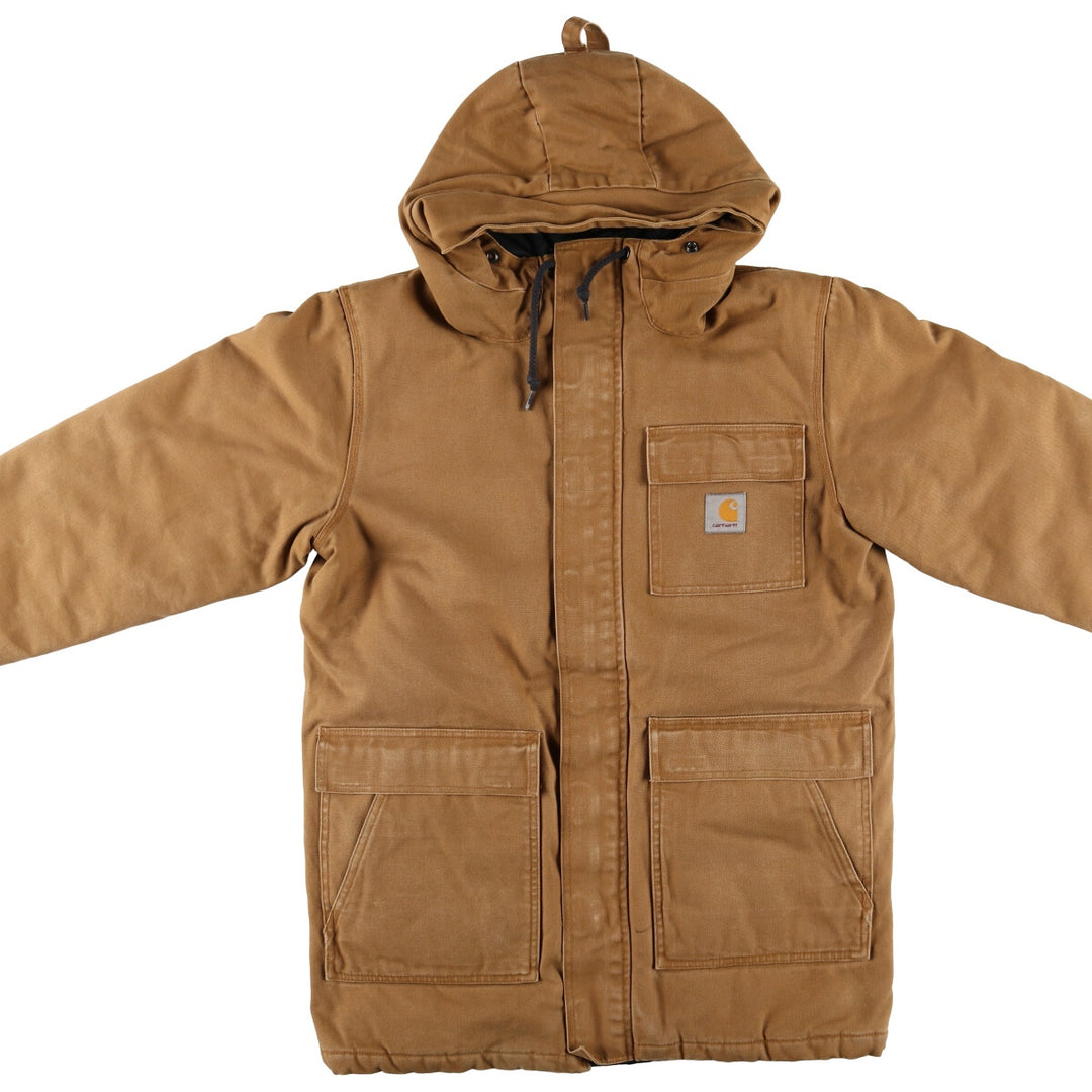 Carhartt Siberian Parka Duck Full Zip Parka Men's M size /evb009385
