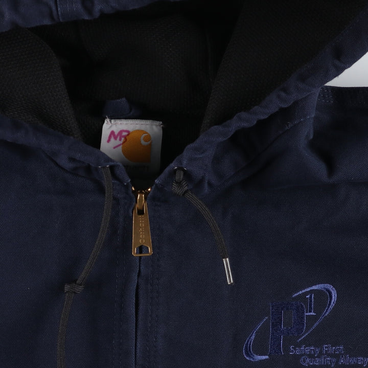 Carhartt Active Jacket Duck Full Zip Hoodie Men's XXL /evb009388