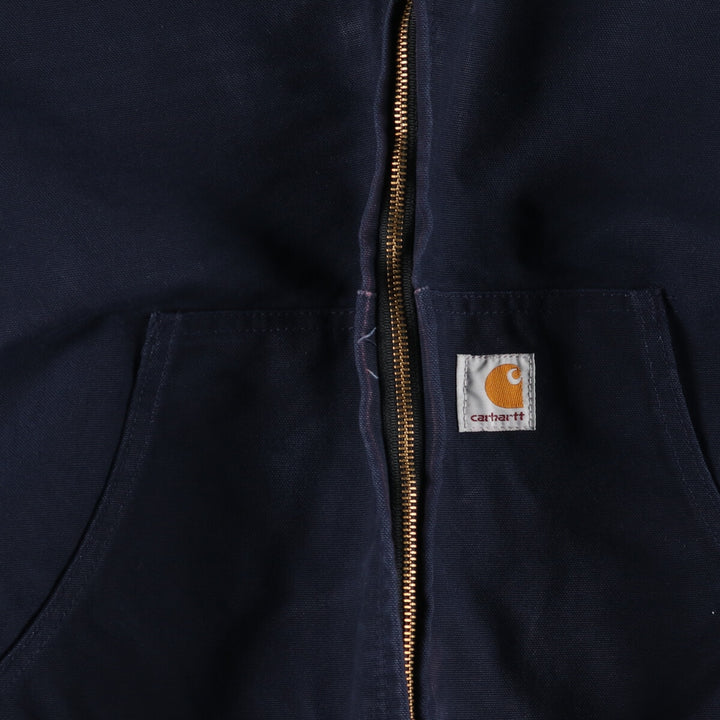 Carhartt Active Jacket Duck Full Zip Hoodie Men's XXL /evb009388