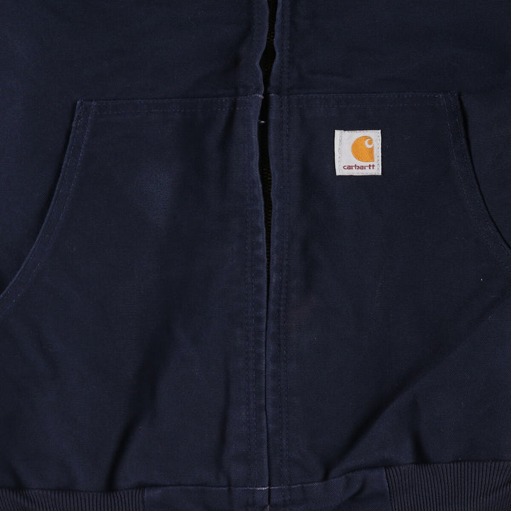 Carhartt Active Jacket Duck Full Zip Hoodie Men's XXL /evb009388