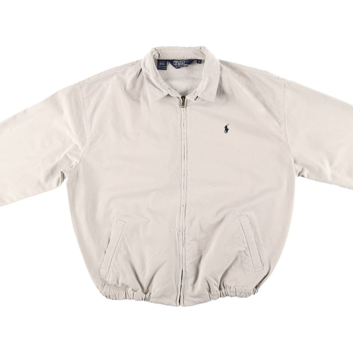 Ralph Lauren POLO by Ralph Lauren Swing Top Sports Jacket Men's L size cotton white type Vintage Second Hand
