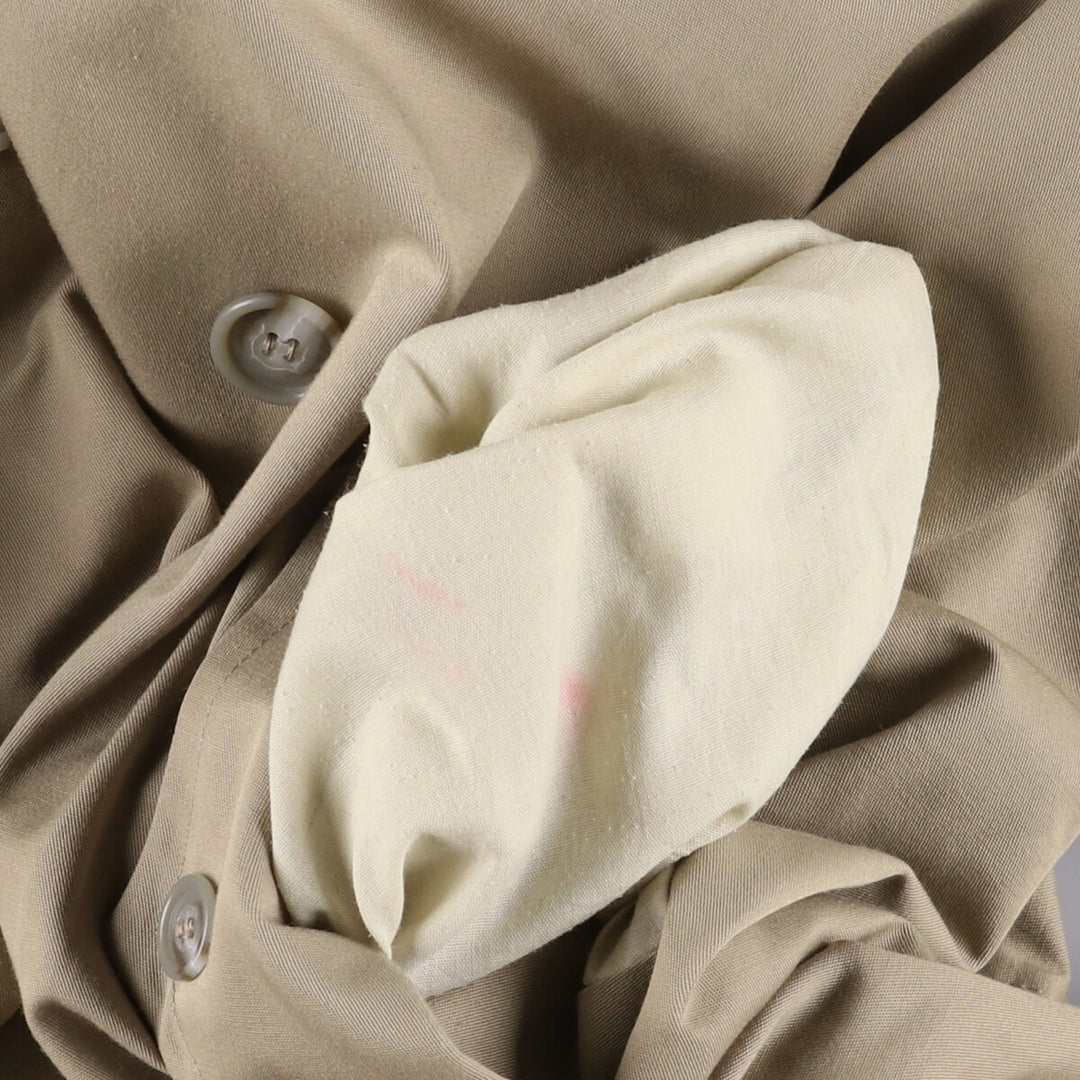 Christian Dior MONSIEUR trench coat, men's size L polyester gray type Vintage Second Hand