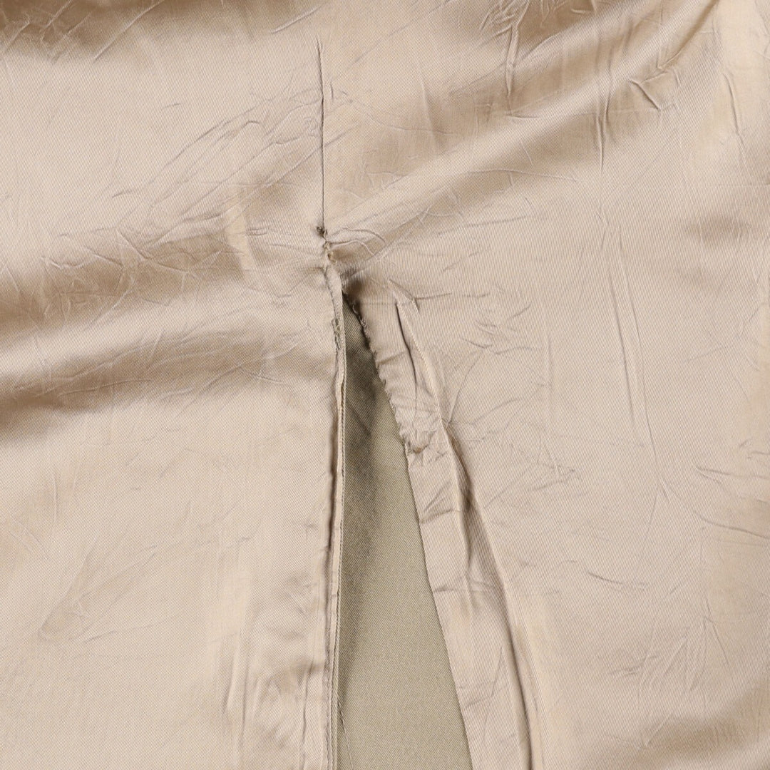 Christian Dior MONSIEUR trench coat, men's size L polyester gray type Vintage Second Hand