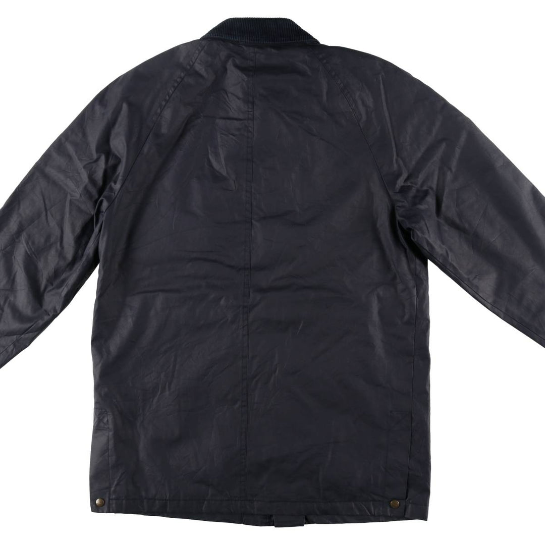 Burberry Men's XL Windbreaker with Check Pattern Liner cotton black type Vintage Second Hand