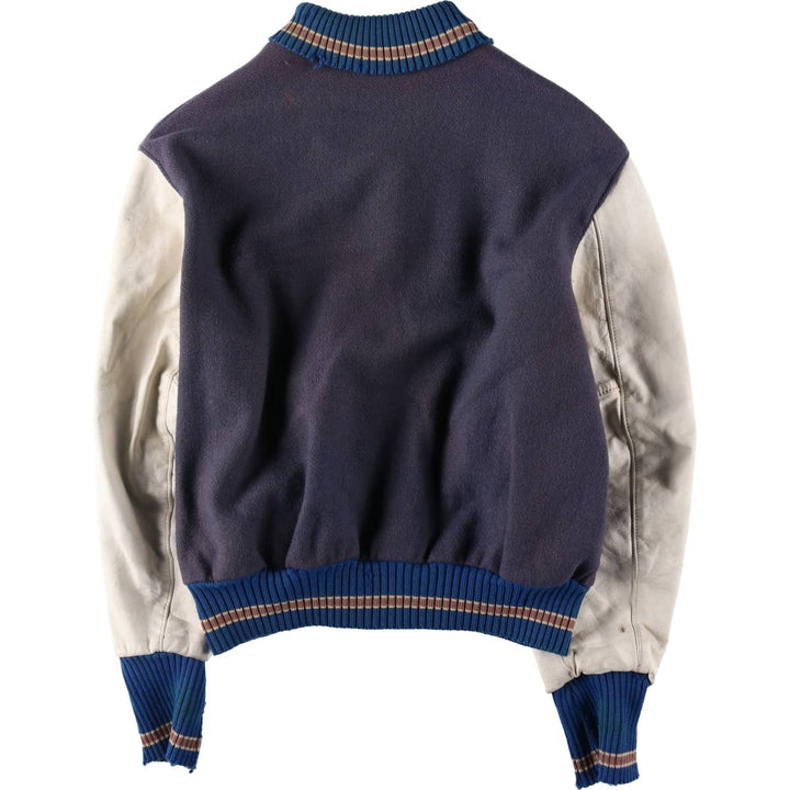 60'S Whiting Wool Stadium Jacket Award Jacket Varsity Jacket Men's M Size Vintage /evb009443