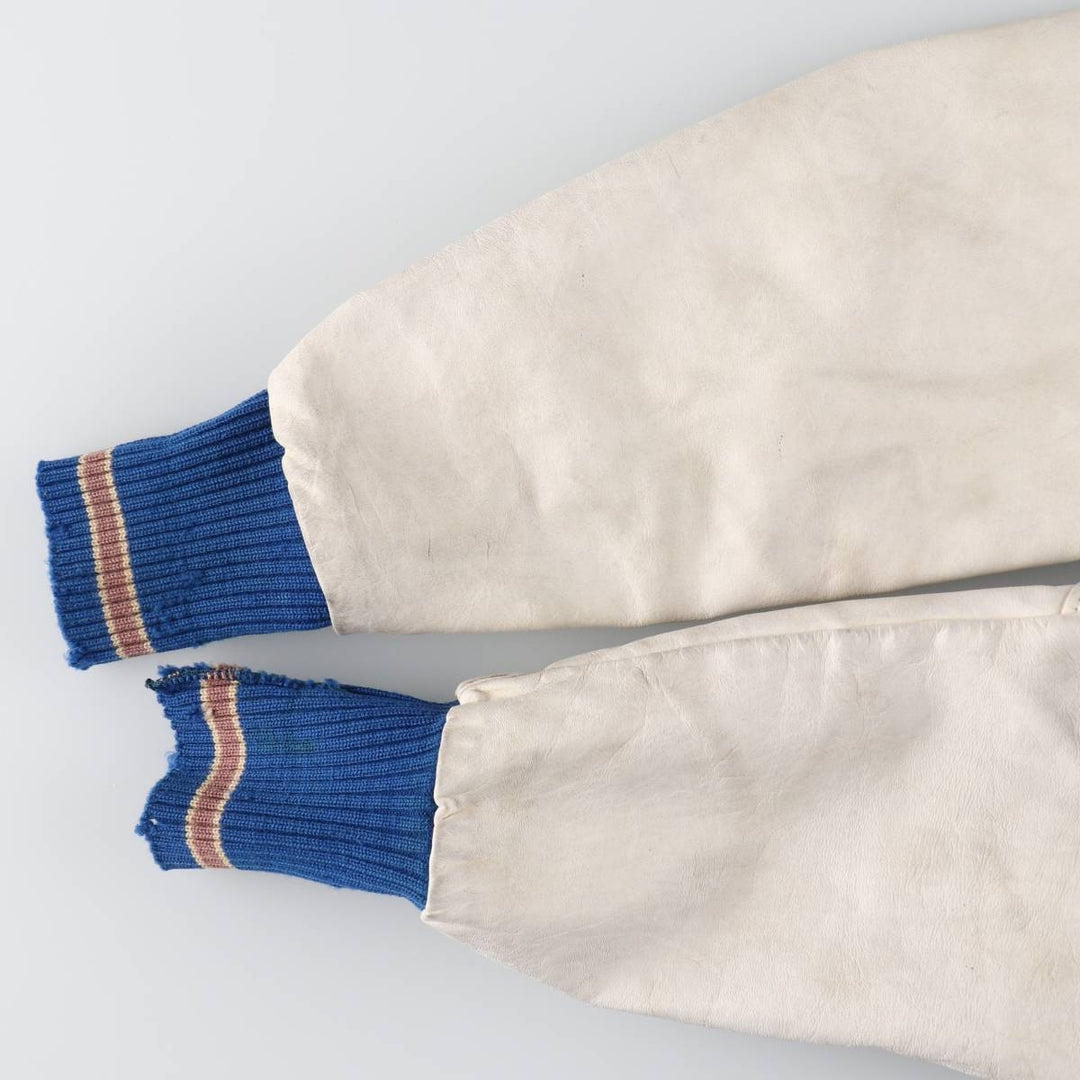 60'S Whiting Wool Stadium Jacket Award Jacket Varsity Jacket Men's M Size Vintage /evb009443