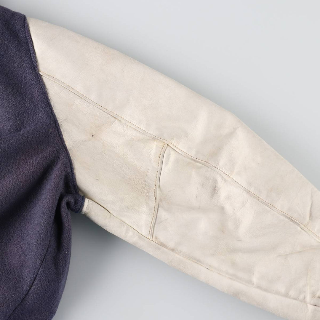 60'S Whiting Wool Stadium Jacket Award Jacket Varsity Jacket Men's M Size Vintage /evb009443