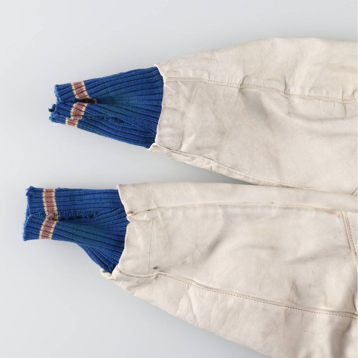 60'S Whiting Wool Stadium Jacket Award Jacket Varsity Jacket Men's M Size Vintage /evb009443