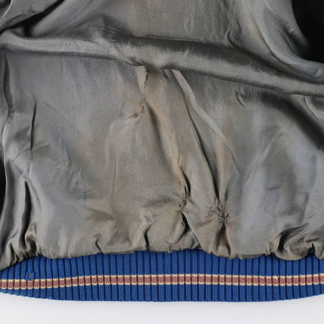 60'S Whiting Wool Stadium Jacket Award Jacket Varsity Jacket Men's M Size Vintage /evb009443