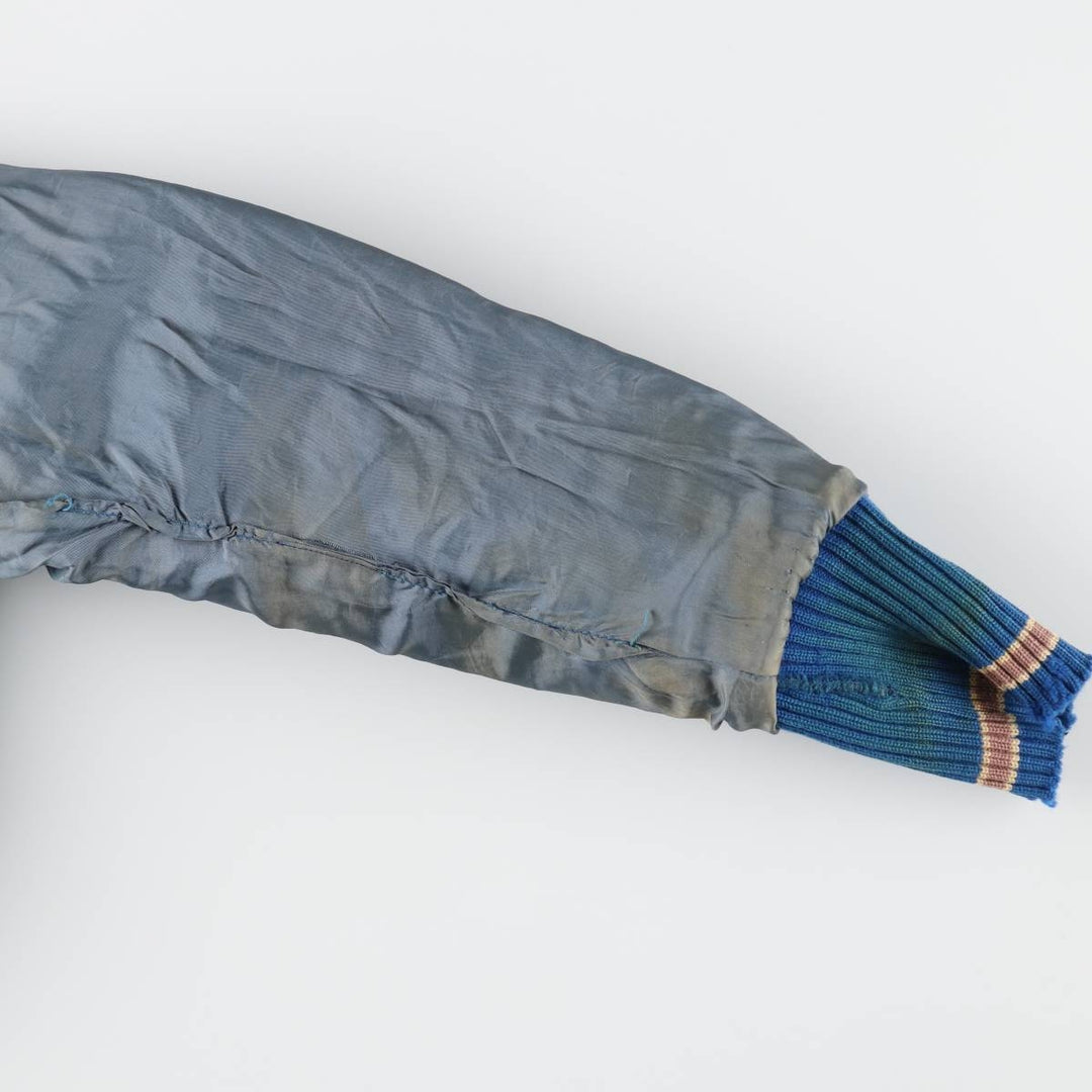 60'S Whiting Wool Stadium Jacket Award Jacket Varsity Jacket Men's M Size Vintage /evb009443