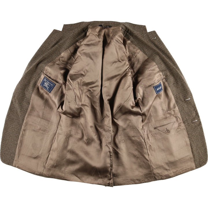 Burberry's Gun Club Check Wool Tailored Jacket, Men's M size /evb009448