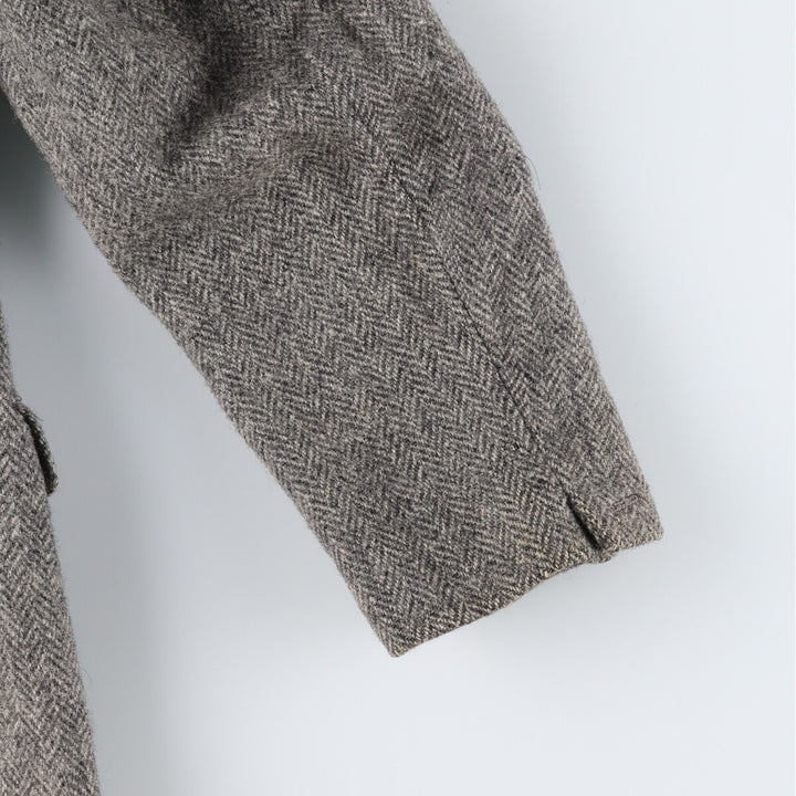 Dunn and Co. Harris Tweed Herringbone Wool Tailored Jacket Men's L size /evb009450