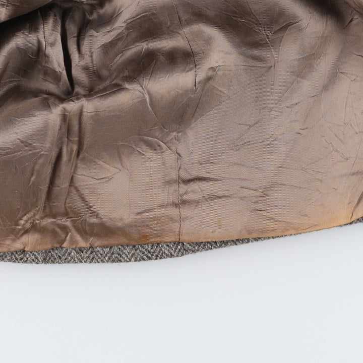 Dunn and Co. Harris Tweed Herringbone Wool Tailored Jacket Men's L size /evb009450