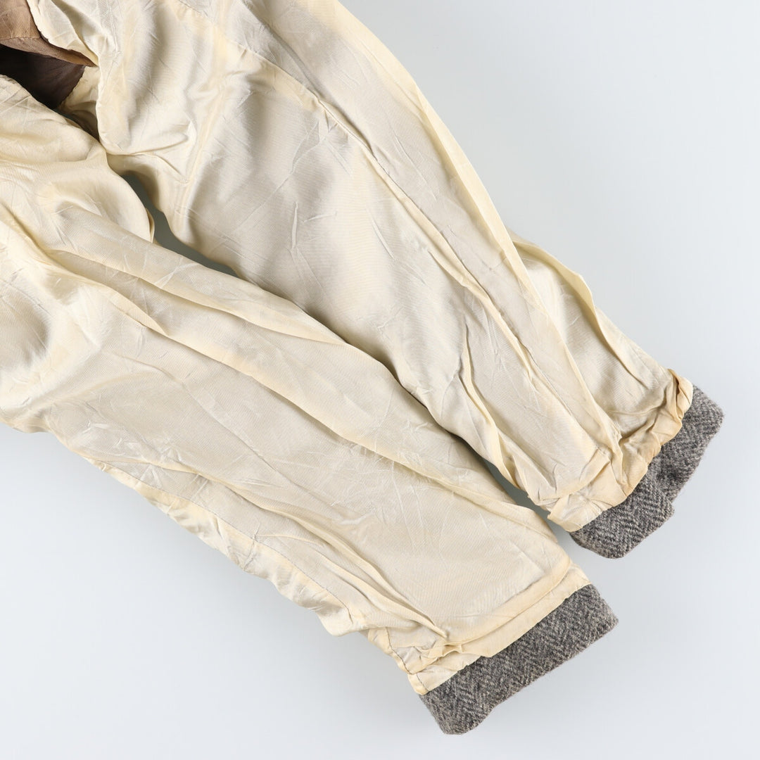 Dunn and Co. Harris Tweed Herringbone Wool Tailored Jacket Men's L size /evb009450