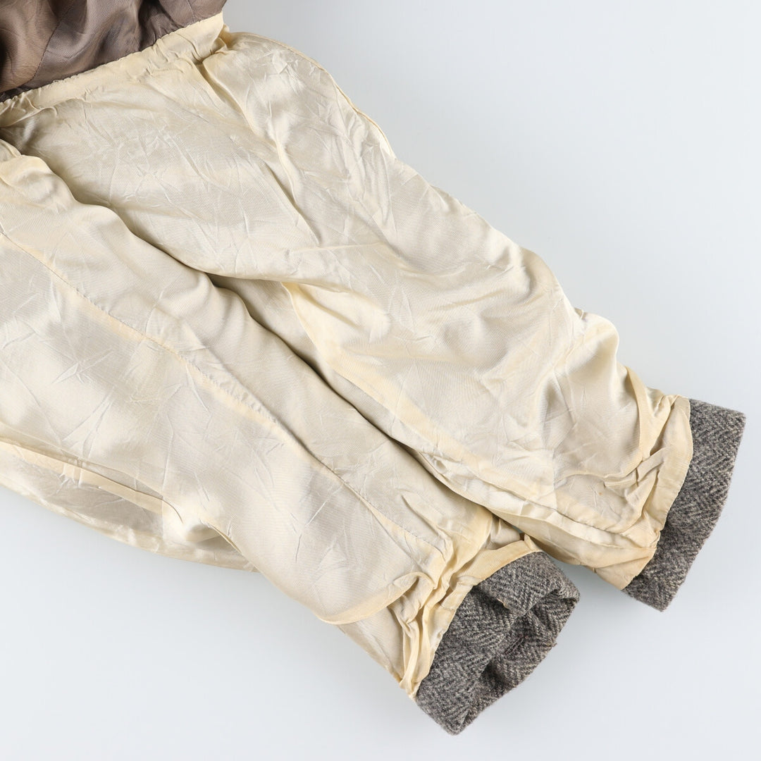 Dunn and Co. Harris Tweed Herringbone Wool Tailored Jacket Men's L size /evb009450