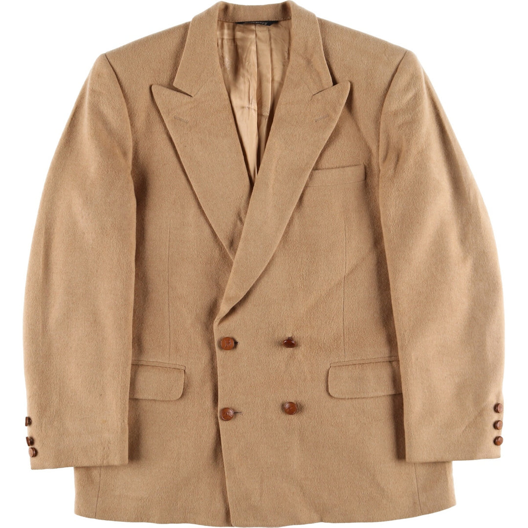 Burberry's JORDAN MARSH double-breasted peak lapel tailored jacket, men's size M /evb009452