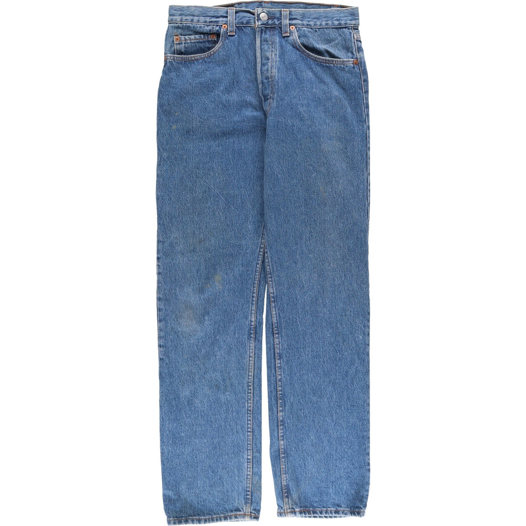 80s~90'S Levi's 501-0190 Straight Denim Pants Made in USA Men's W30 Vintage cotton blue type Vintage Second Hand