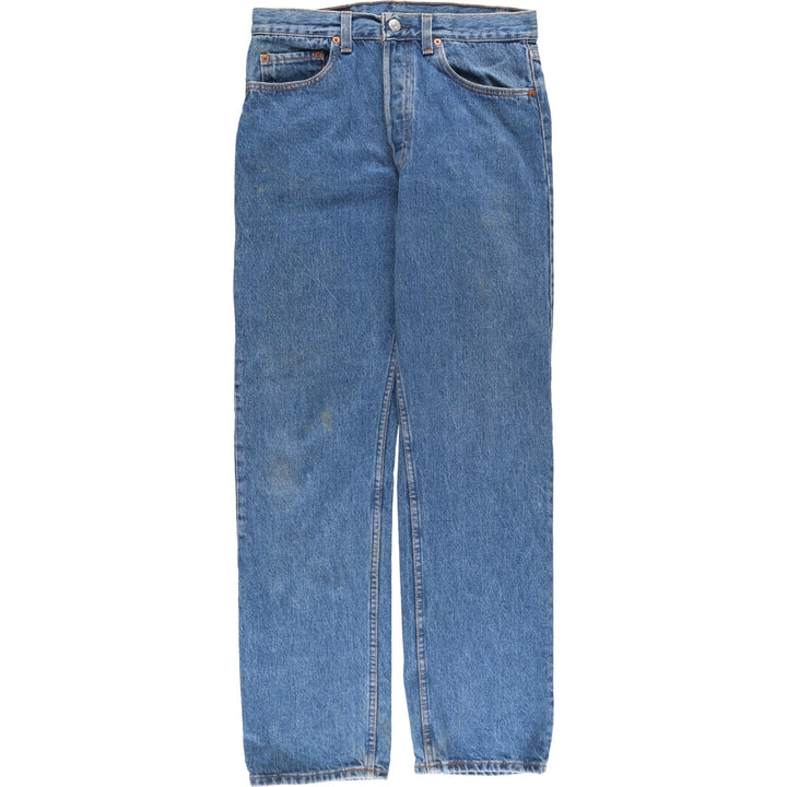 80s~90'S Levi's 501-0190 Straight Denim Pants Made in USA Men's W30 Vintage cotton blue type Vintage Second Hand