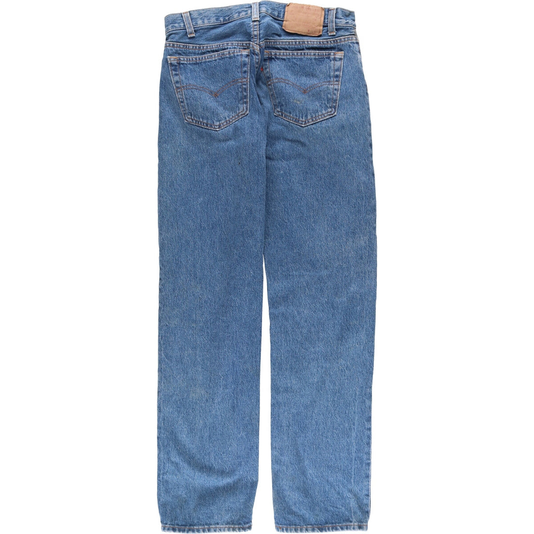 80s~90'S Levi's 501-0190 Straight Denim Pants Made in USA Men's W30 Vintage cotton blue type Vintage Second Hand