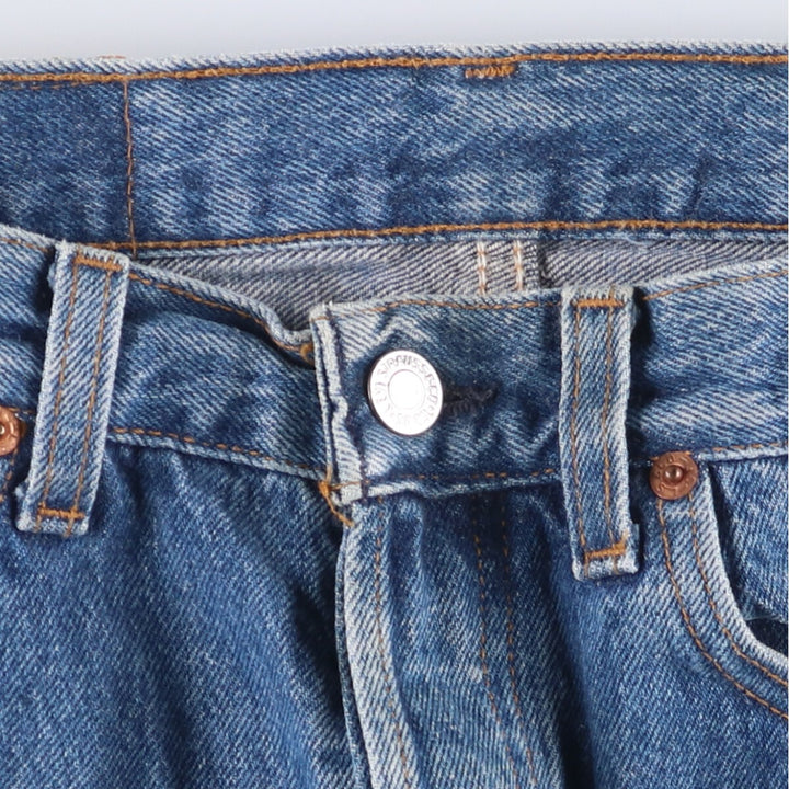 80s~90'S Levi's 501-0190 Straight Denim Pants Made in USA Men's W30 Vintage cotton blue type Vintage Second Hand