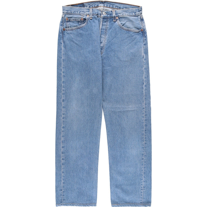90'S Levi's 501-0193 Straight Denim Pants Made in USA Men's W32 Vintage cotton blue type Vintage Second Hand