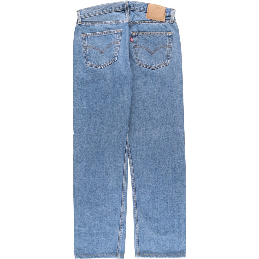 90'S Levi's 501-0193 Straight Denim Pants Made in USA Men's W32 Vintage cotton blue type Vintage Second Hand