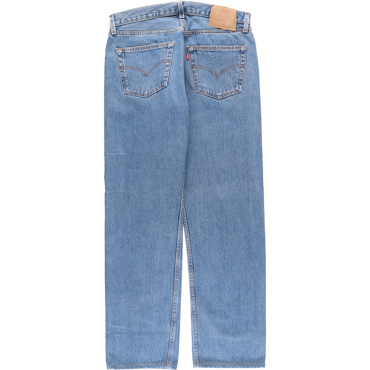 90'S Levi's 501-0193 Straight Denim Pants Made in USA Men's W32 Vintage cotton blue type Vintage Second Hand