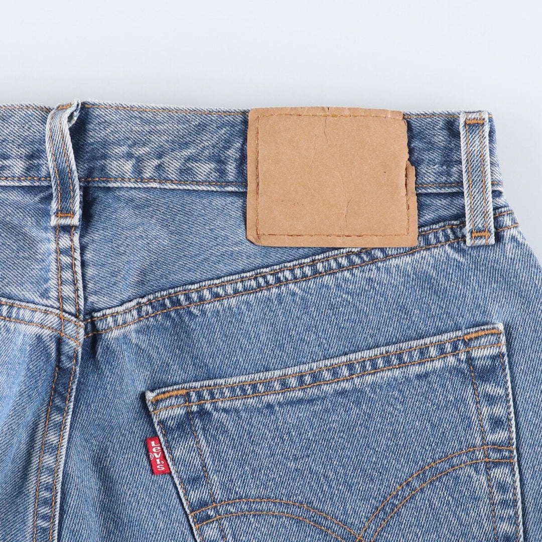 90'S Levi's 501-0193 Straight Denim Pants Made in USA Men's W32 Vintage cotton blue type Vintage Second Hand