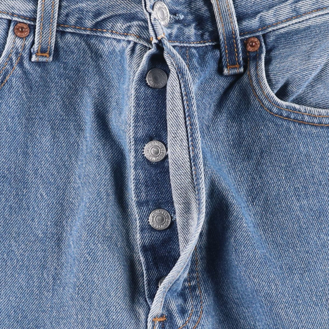 90'S Levi's 501-0193 Straight Denim Pants Made in USA Men's W32 Vintage cotton blue type Vintage Second Hand
