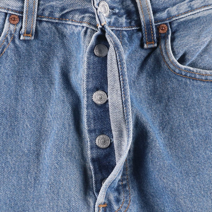 90'S Levi's 501-0193 Straight Denim Pants Made in USA Men's W32 Vintage cotton blue type Vintage Second Hand
