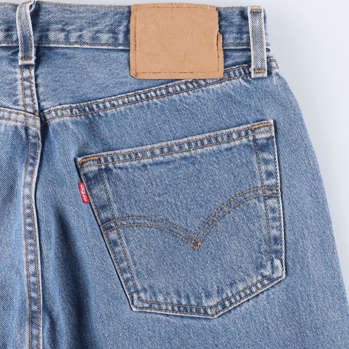 90'S Levi's 501-0193 Straight Denim Pants Made in USA Men's W32 Vintage cotton blue type Vintage Second Hand