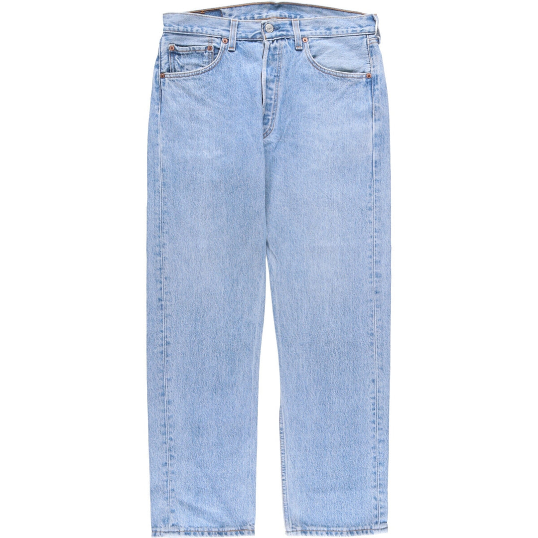 90'S Levi's 501-0193 Straight Denim Pants Made in USA Men's W32 Vintage cotton blue type Vintage Second Hand