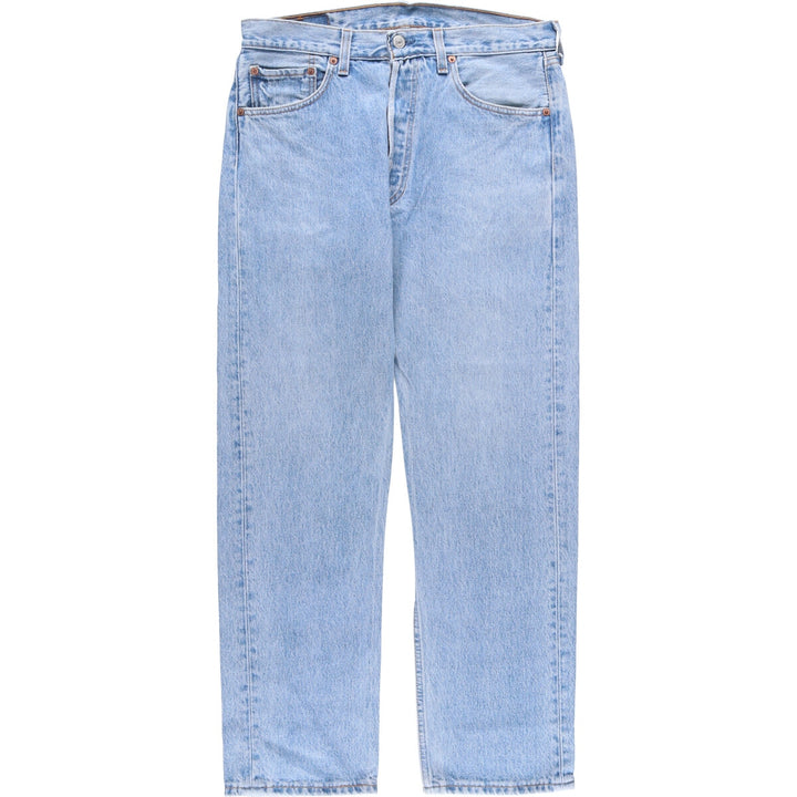90'S Levi's 501-0193 Straight Denim Pants Made in USA Men's W32 Vintage cotton blue type Vintage Second Hand