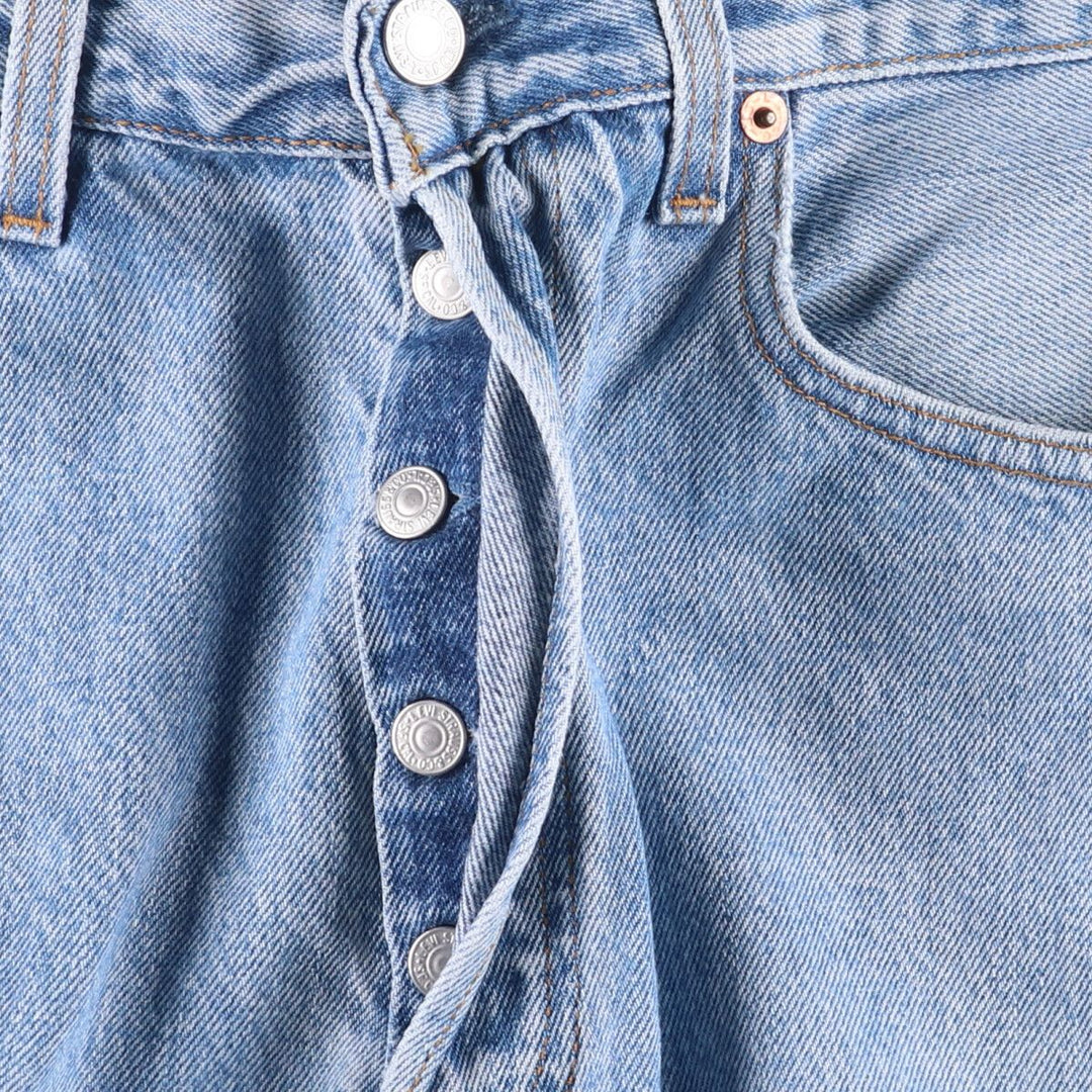 90'S Levi's 501-0193 Straight Denim Pants Made in USA Men's W32 Vintage cotton blue type Vintage Second Hand