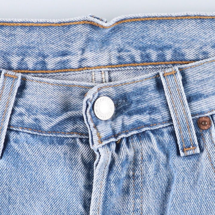 90'S Levi's 501-0193 Straight Denim Pants Made in USA Men's W32 Vintage cotton blue type Vintage Second Hand