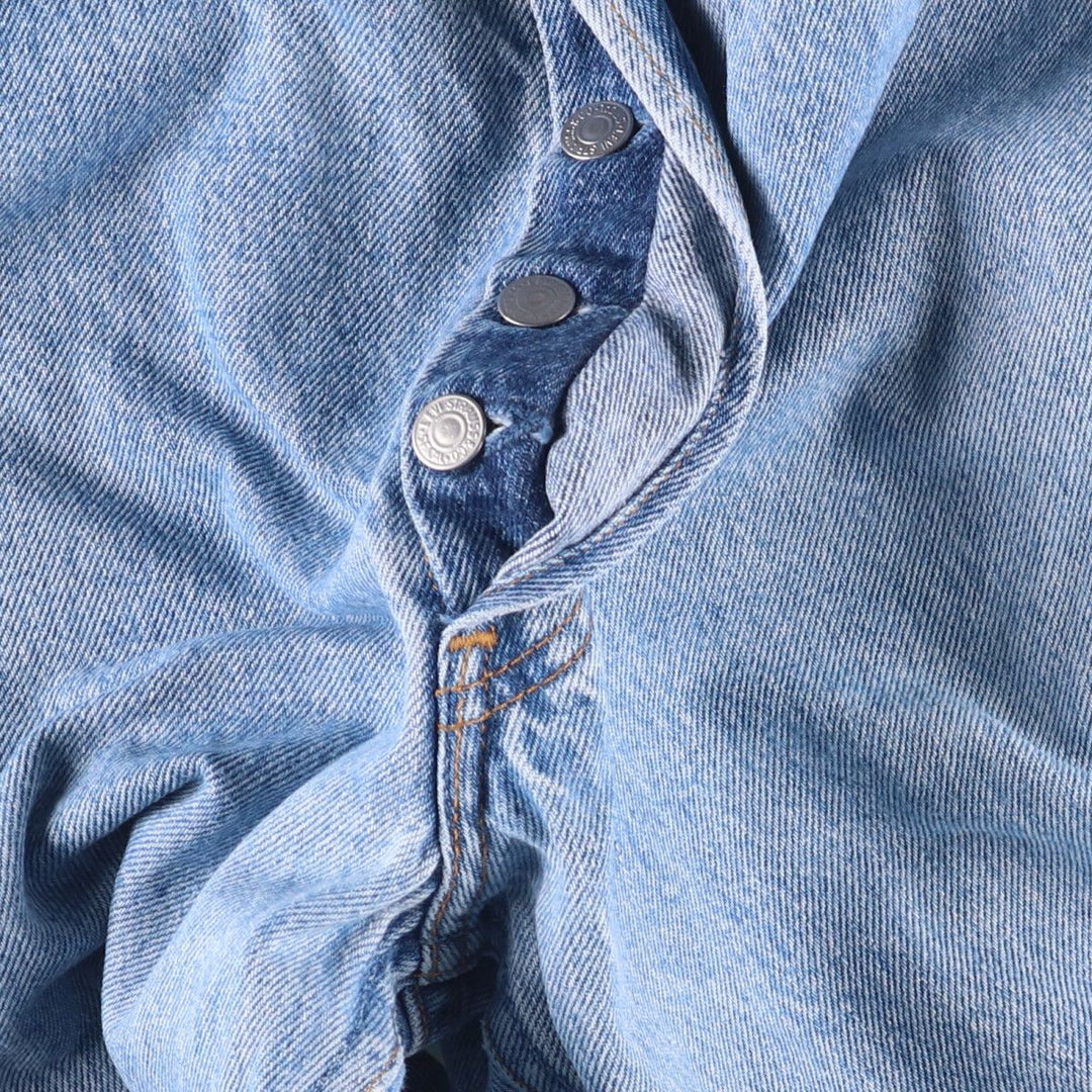 90'S Levi's 501-0193 Straight Denim Pants Made in USA Men's W32 Vintage cotton blue type Vintage Second Hand